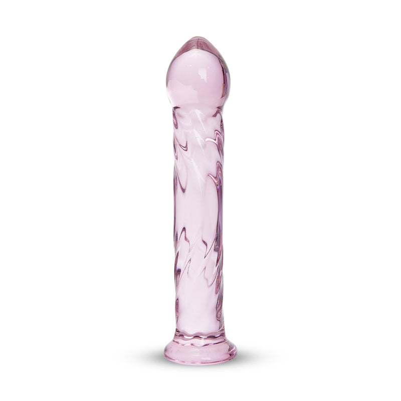 Acmejoy Crystal Glass Butt Plug 6.7 Inch