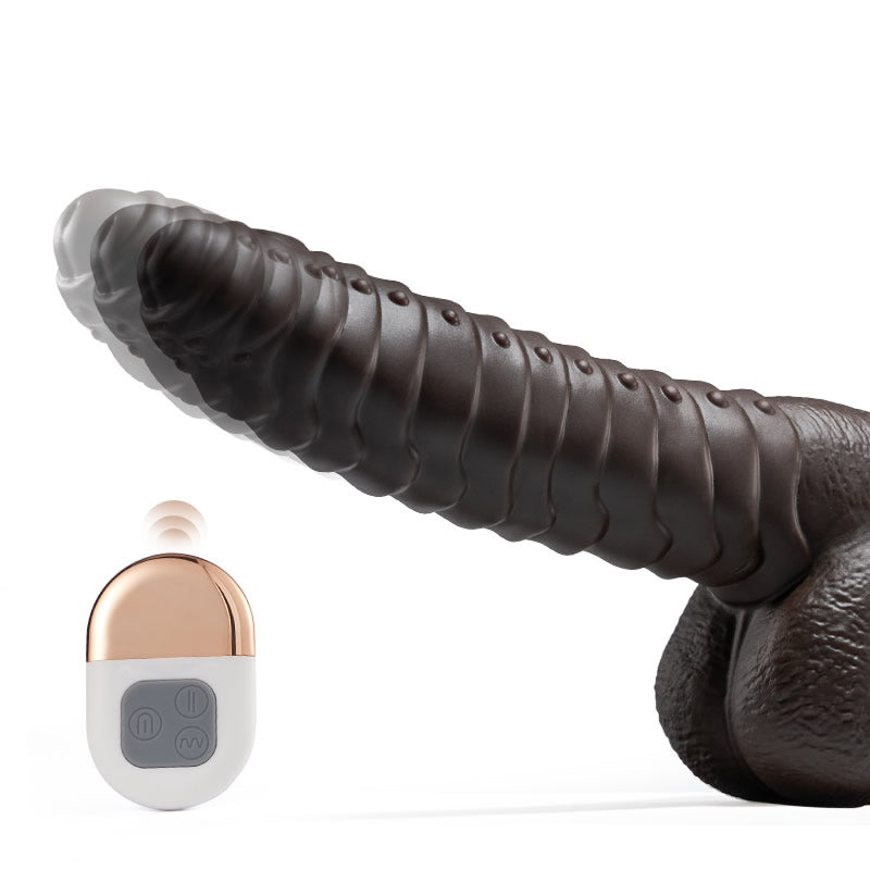 RATTLESNAKE Thrusting Heating Dildo