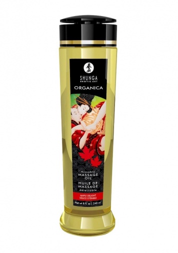 Shunga - Organic Edible Massage Oil Maple Leaf Flavor - 240ml