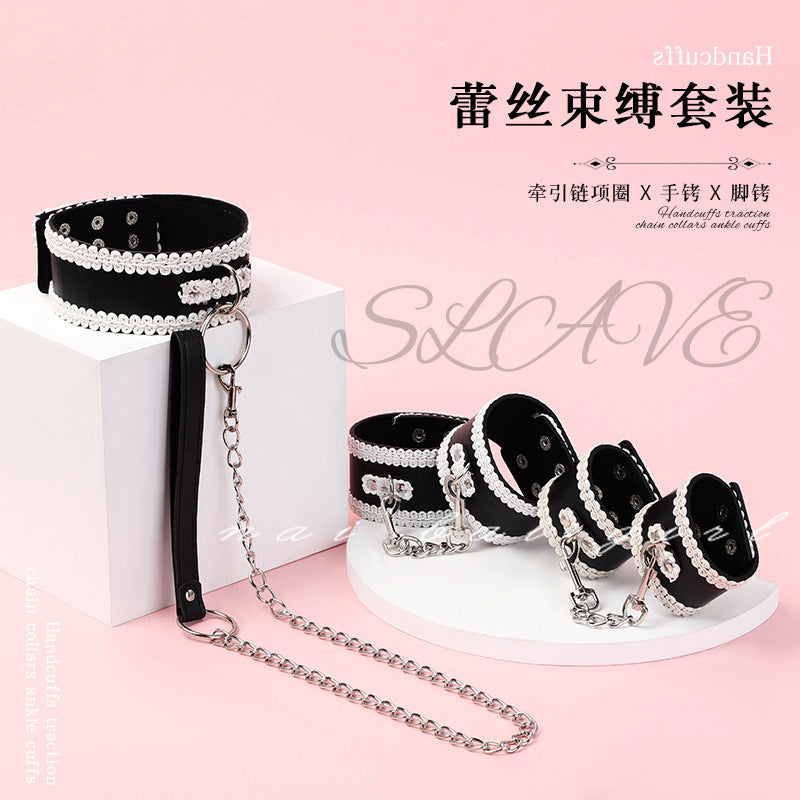 Sex SM cat claw binding bondage 4 piece set  