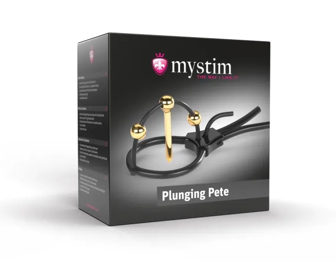 Mystim - Plunging Pete 陰莖冠狀溝電擊綁帶 照片-5